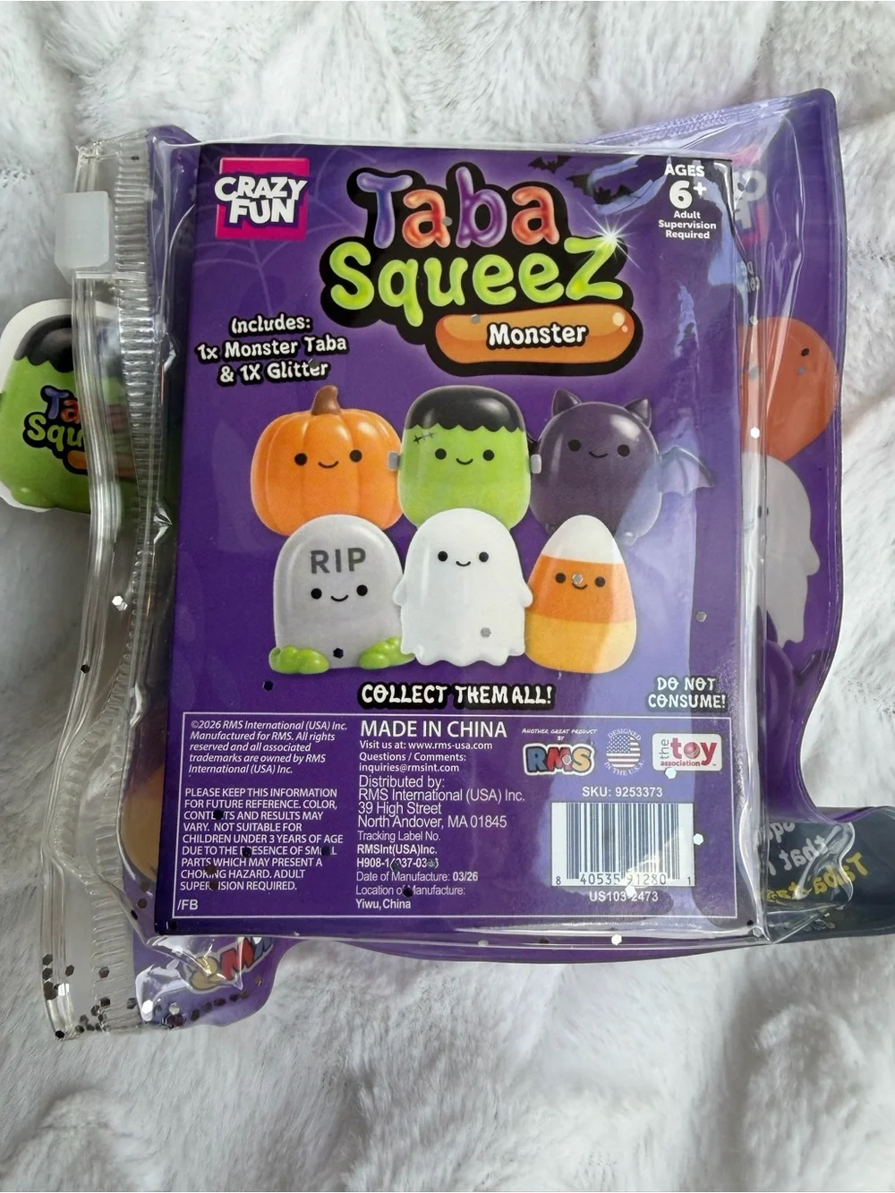 🧟‍♂️🎃 **TABA SQUEEZE THE FRANKENSTEIN – MINI HALLOWEEN SQUISHY!** 🎃🧟‍♂️